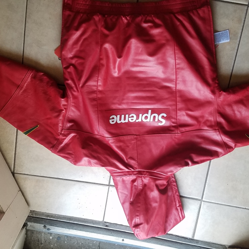 Nike x Supreme Leather Anorak